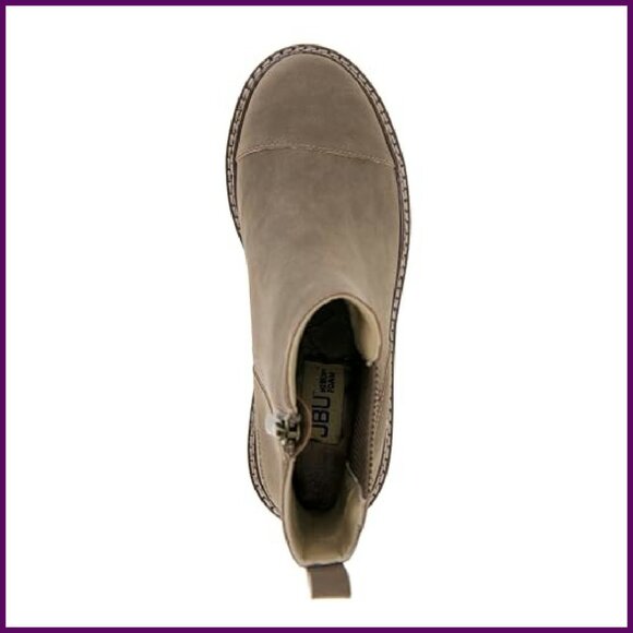 Water Resistant Ankle Boots with All Terrain Traction - Women's Size 6-11 - Picture 3 of 8